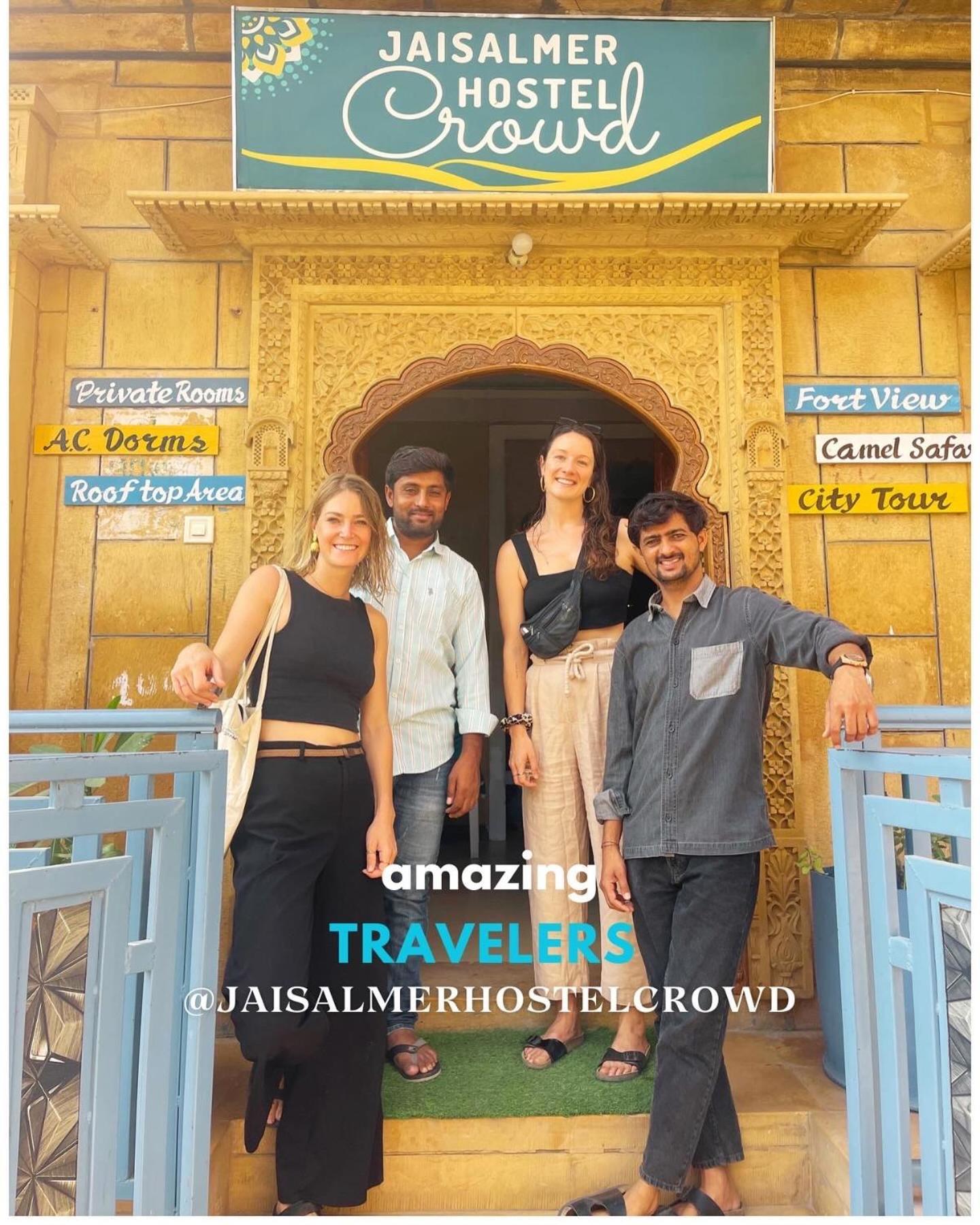 Jaisalmer Hostel Crowd Dış mekan fotoğraf